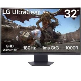 Gaming Monitor LG 32GS60QC-B Quad HD 32" Gaming Monitor LG 32GS60QC-B Quad HD 32"